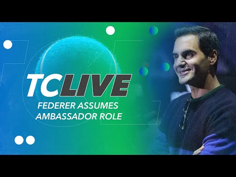 Roger Federer Takes New Role as Laver Cup Ambassador | Tennis Channel Live