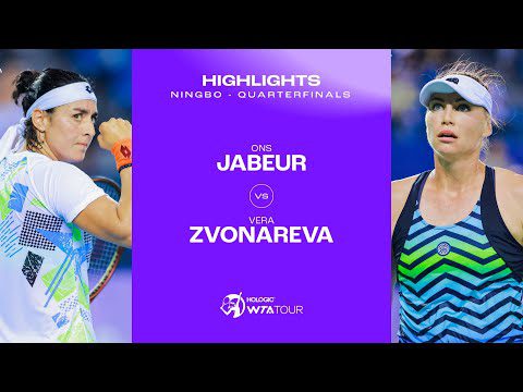 Ons Jabeur vs. Vera Zvonareva | 2023 Ningbo Quarterfinal | WTA Match Highlights