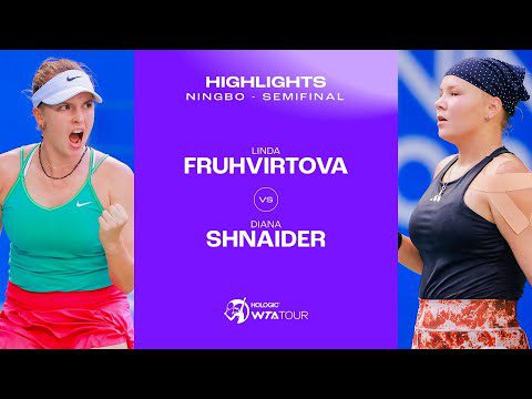 Linda Fruhvirtova vs. Diana Shnaider | 2023 Ningbo Semifinal | WTA Match Highlights