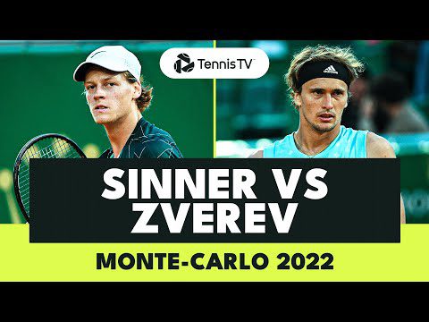 Jannik Sinner vs Alexander Zverev EPIC Match Highlights | Monte-Carlo 2022