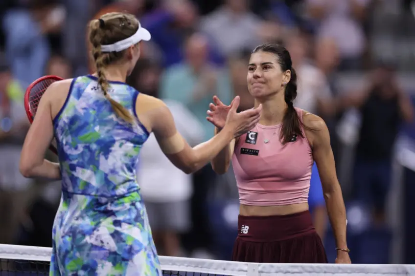 Sorana Cirstea and Elena Rybakina