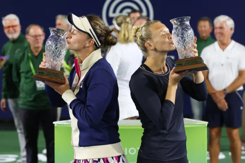 Barbora Krejcikova and Katerina Siniakova