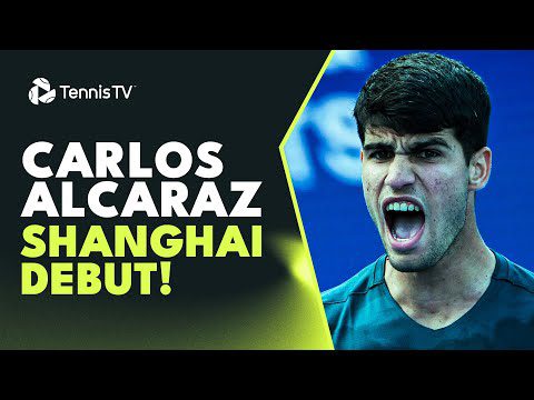 Carlos Alcaraz Shanghai DEBUT vs Gregoire Barrere | Shanghai 2023 Highlights