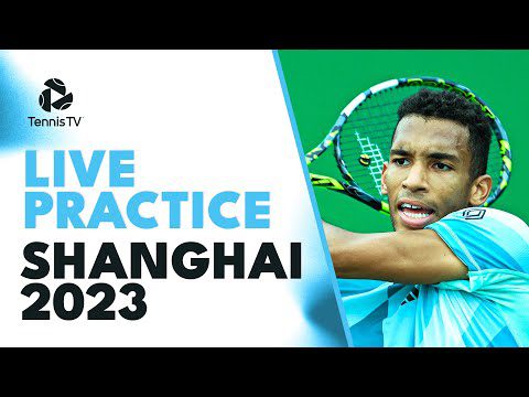 LIVE: Felix Auger-Aliassime Practice in Shanghai | Rolex Shanghai Masters 2023