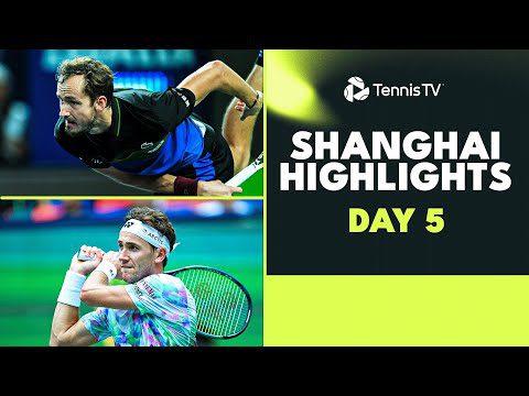 Korda Faces Medvedev; Sinner, Ruud and Shelton All Play | Shanghai 2023 Highlights Day 5