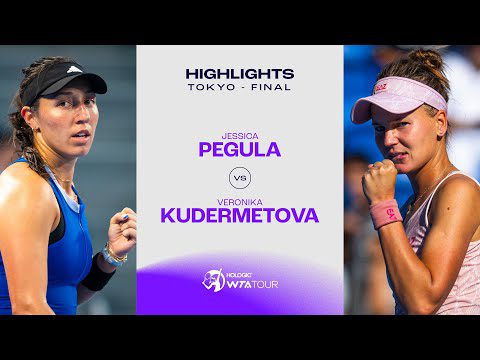 Jessica Pegula vs. Veronika Kudermetova | 2023 Tokyo Final | WTA Match Highlights