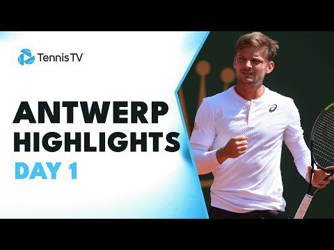 Goffin Opens Against Halys; Rinderknech, Gaston, Munar in Action | Antwerp 2023 Day 1 Highlights