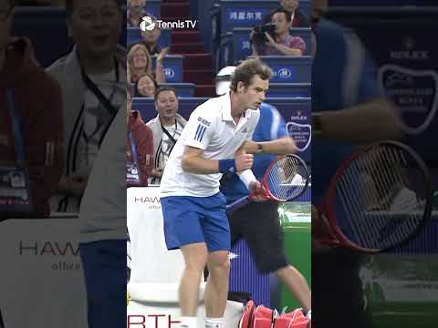 Insane Murray Set Point! vs Federer 😱