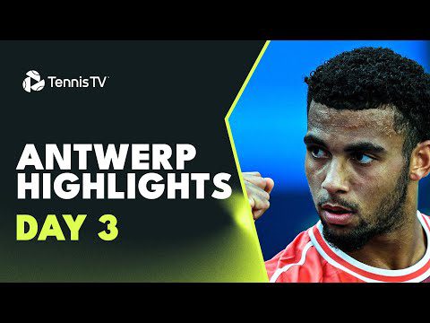 Fils, Bublik, Goffin, Van de Zandschulp and more in Action | Antwerp 2023 Day 3 Highlights