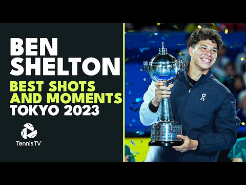 Ben Shelton First Title Winning Run | Tokyo 2023