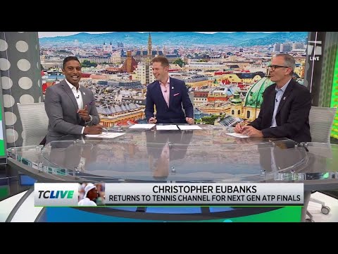 Chris Eubanks Returning To Commentating! | Tennis Channel Live