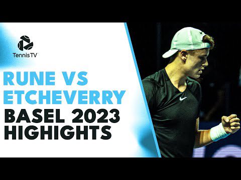 Holger Rune vs Tomas Martin Etcheverry Thrilling Contest | Basel 2023 Highlights