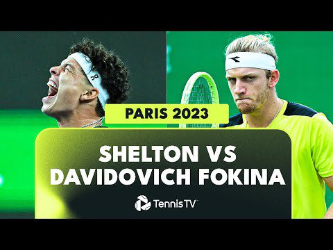 Ben Shelton vs Alejandro Davidovich Fokina Highlights | Rolex Paris Masters 2023