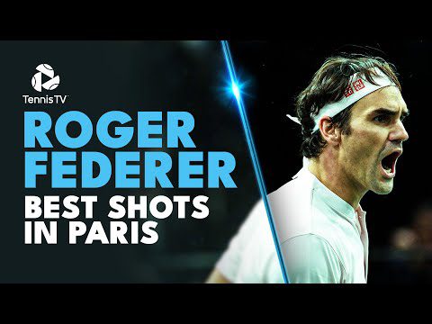 Roger Federer's GREATEST Ever Shots At The Rolex Paris Masters