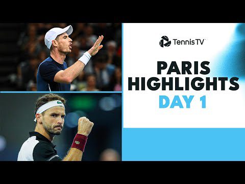 Thiem Faces Wawrinka; Murray & De Minaur Battle; Dimitrov Plays | Paris 2023 Day 1 Highlights