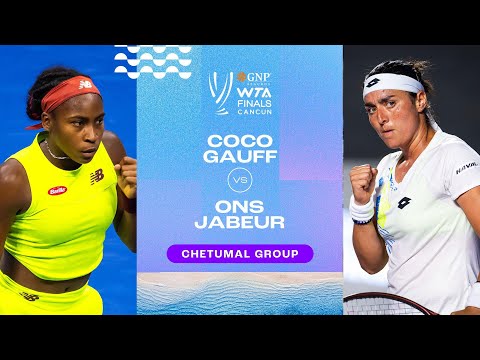 Coco Gauff vs. Ons Jabeur | 2023 WTA Finals Group Stage | WTA Match Highlights