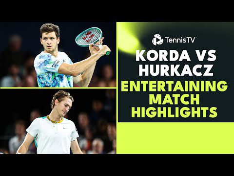 Sebastian Korda vs Hubert Hurkacz Entertaining Match | Paris 2023 Highlights