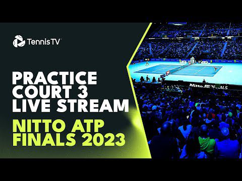 LIVE PRACTICE STREAM: Nitto ATP Finals 2023 | Court 3