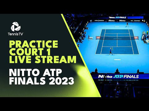 LIVE PRACTICE STREAM: Nitto ATP Finals 2023 | Practice Court 1