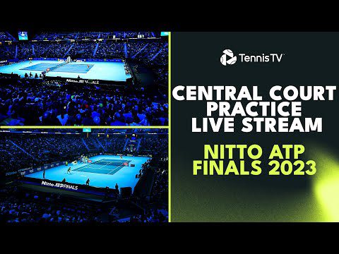 LIVE PRACTICE STREAM: Nitto ATP Finals 2023 | Centre Court