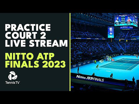 LIVE PRACTICE STREAM: Nitto ATP Finals 2023 | Practice Court 2