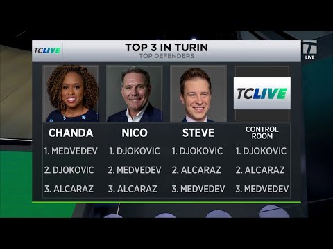 DEBATE: Top 3 Defenders in Turin? | Tennis Channel Live