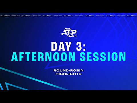 Nitto ATP Finals: Day 3 Afternoon Session Highlights