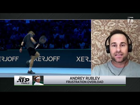 Kyrgios, Roddick & Courier Discuss Rublev Racquet Smash On Knee | Tennis Channel Live