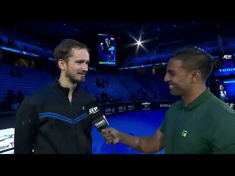 Daniil Medvedev Discusses Different Hard Court Speeds; ATP Finals RR Win