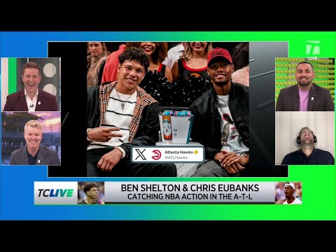 Kyrgios, Eubanks, & Shelton Enjoy NBA Action | Tennis Channel Live