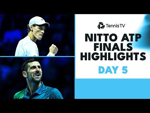 Sinner vs Rune THRILLER; Djokovic Faces Hurkacz | Nitto ATP Finals 2023 Highlights Day 5