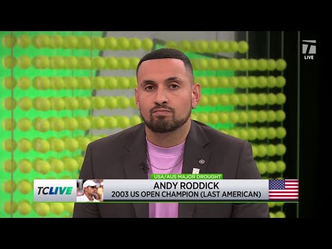 Roddick & Courier Assess Kyrgios's Major Title Chances | Tennis Channel Live