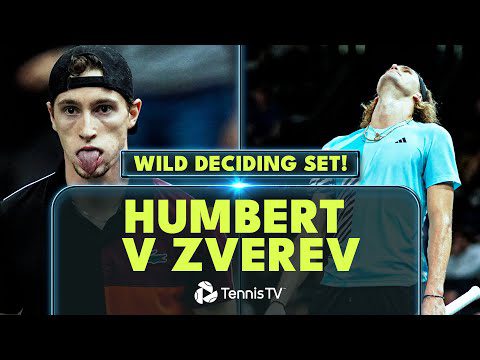 Ugo Humbert vs Alexander Zverev: WILD Deciding Set! | Paris 2023 Highlights