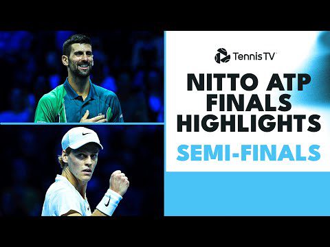 Alcaraz and Djokovic Clash; Sinner Takes On Medvedev | Nitto ATP Finals 2023 Semi-Final Highlights