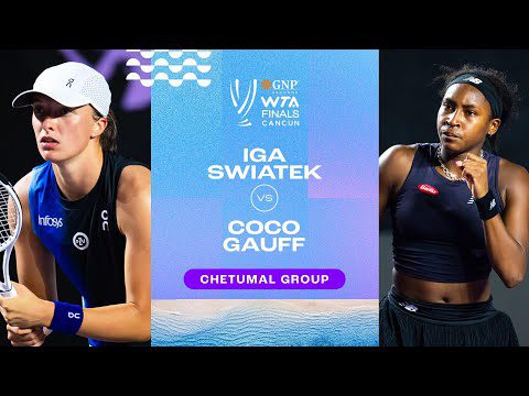 Iga Swiatek vs. Coco Gauff | 2023 WTA Finals Group Stage | WTA Match Highlights