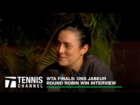 Ons Jabeur Hitting 'Sh**** Balls' & Winning Ugly; WTA Finals RR Win