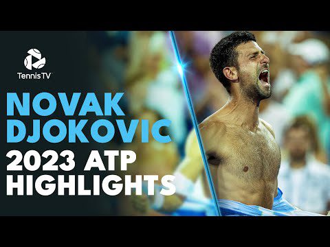 Novak Djokovic's RECORD BREAKING Season: 2023 ATP Highlight Reel