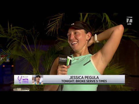 Jessica Pegula Earns 3rd Win Over World No. 1; WTA Finals RR Win