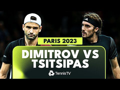 Grigor Dimitrov vs Stefanos Tsitsipas EPIC Match Highlights | Paris 2023