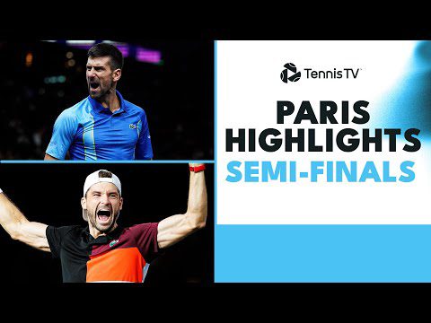 Dimitrov Takes On Tsitsipas; Djokovic Faces Rublev | Paris 2023 Semi-Finals Highlights