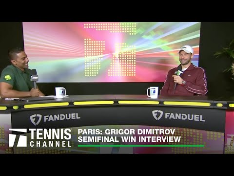 Grigor Dimitrov Reaches 1st Masters 1000 Final In 6 Years; Paris SF Win