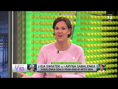 Davenport & Roddick Analyze Big Sabalenka-Swiatek Match | Tennis Channel Live