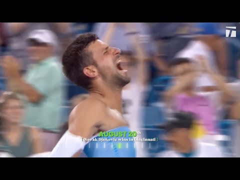 The 2023 tennis season in two minutes