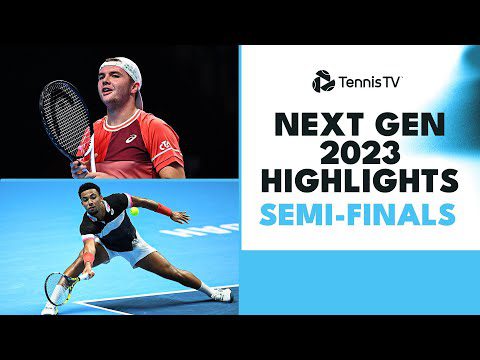 Fils vs Van Assche & Stricker Battles Medjedovic! | Next Gen Finals 2023 Semi Final Highlights