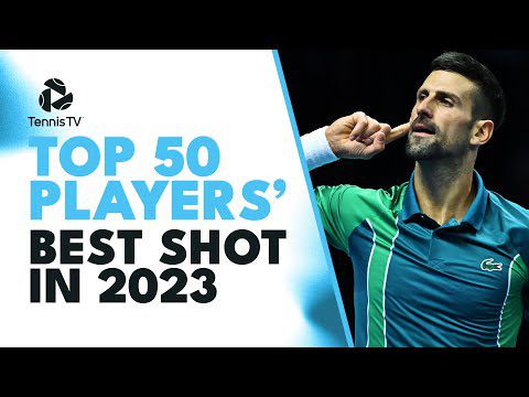 Every Top 50 ATP Tennis Players' Best Shot In 2023!