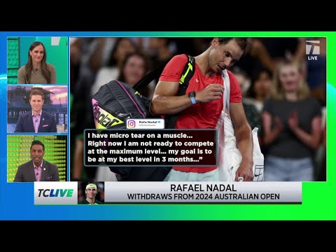 Rafael Nadal Withdrew From Australian Open | Tennis Channel Live