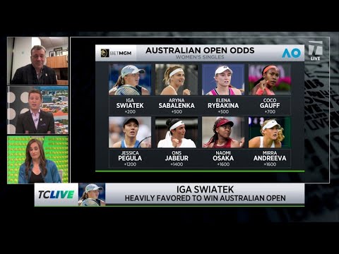 Discussing Australian Open Women's Singles Odds | Tennis Channel Live