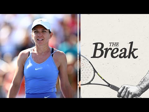 Simona Halep returns to tennis for exhibition event | The Break