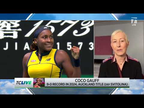 Coco Gauff Reaches the Quarterfinals at the 2024 Australian Open | Tennis Channel Live