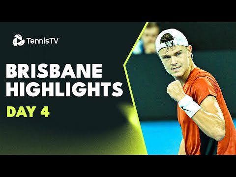 Rune Faces Shevchenko; Safiullin, Popyrin & Humbert Feature | Brisbane 2024 Highlights Day 4